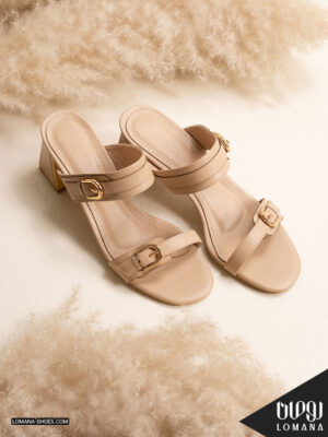 صندل پاشنه دوسگک لومانا - کد 2737