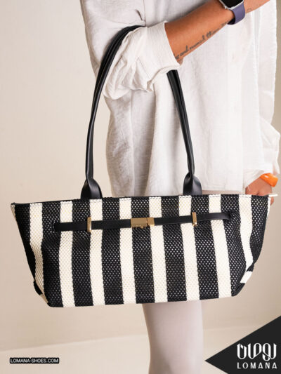 کیف راه راه k4 لومانا - کد 2894