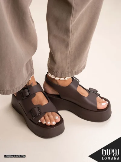 صندل لژدار شیک زنانه R8 لومانا - کد 2944
