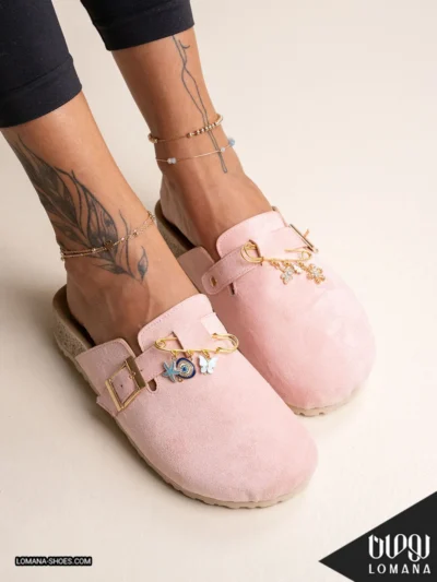 اسلیپر زنانه جلوبسته سنجاقی لومانا - کد ۲۹۸۸